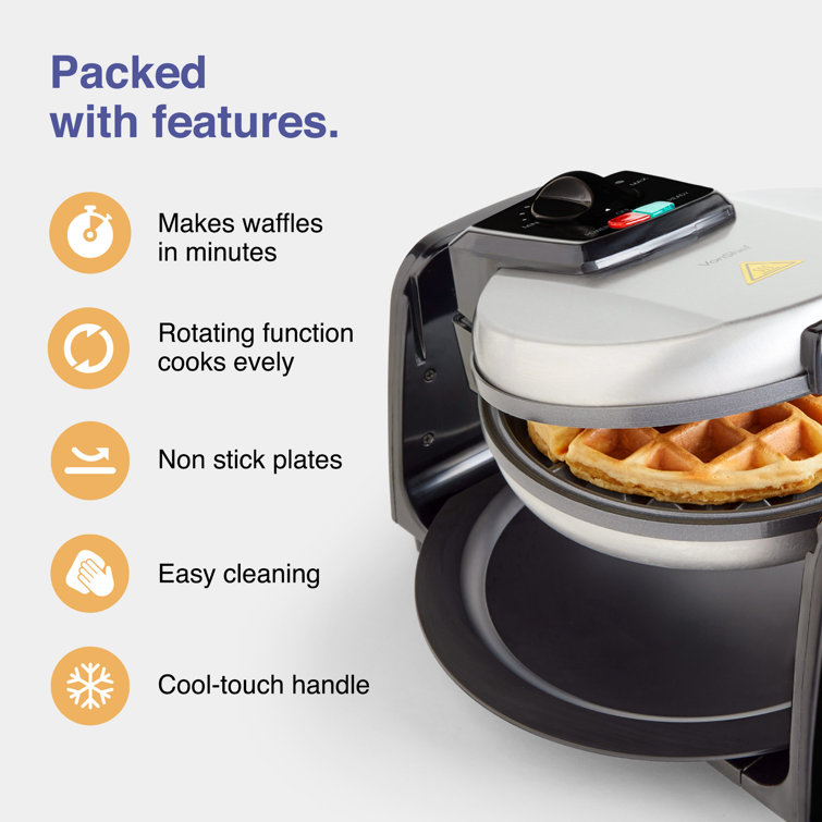 VonShef Rotation Waffle Maker & Reviews Wayfair.co.uk